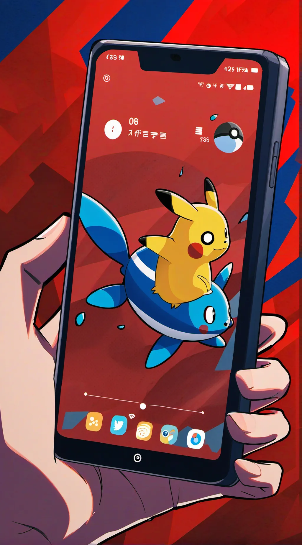 ai character: hi fgicohsafe background