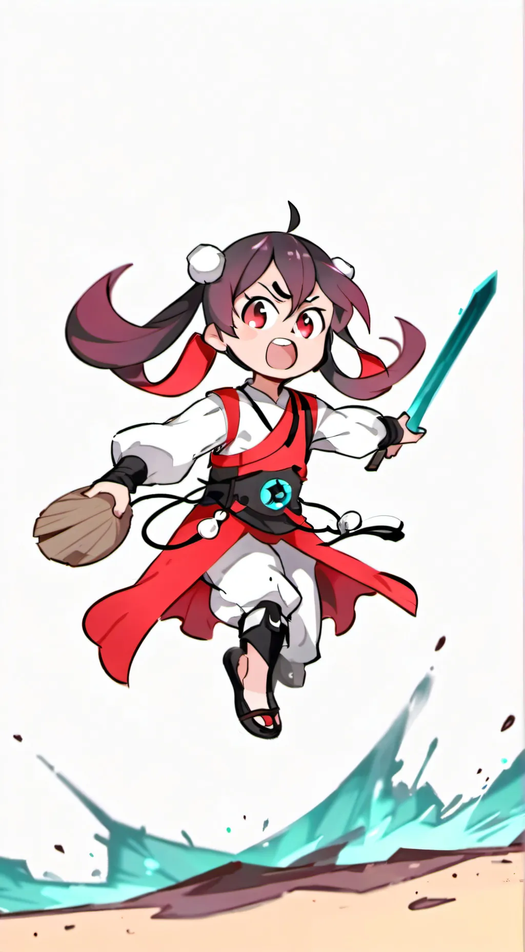 ai character: momo background