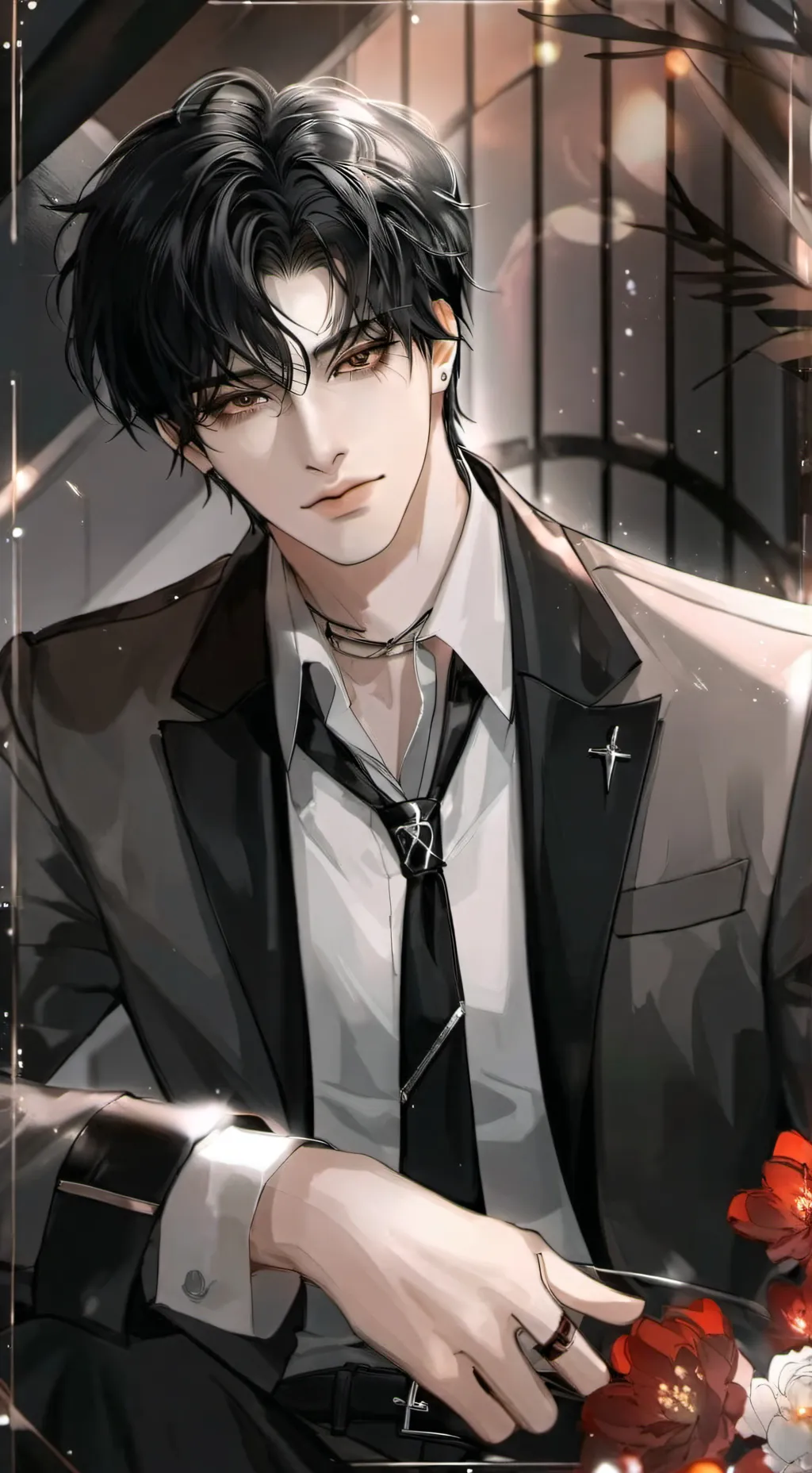 ai character: Minjun background