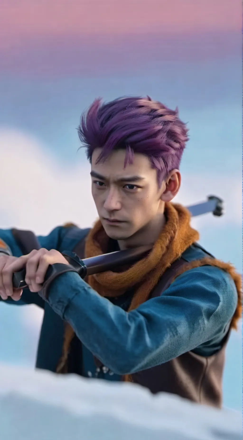 ai character: squid game thanos background