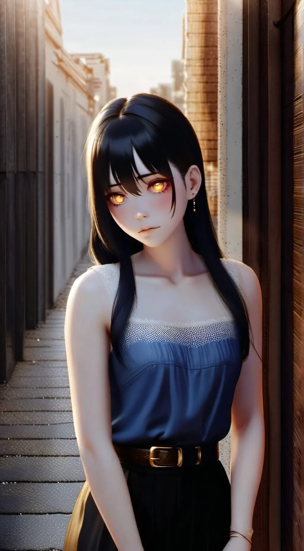 ai character: Mj  background