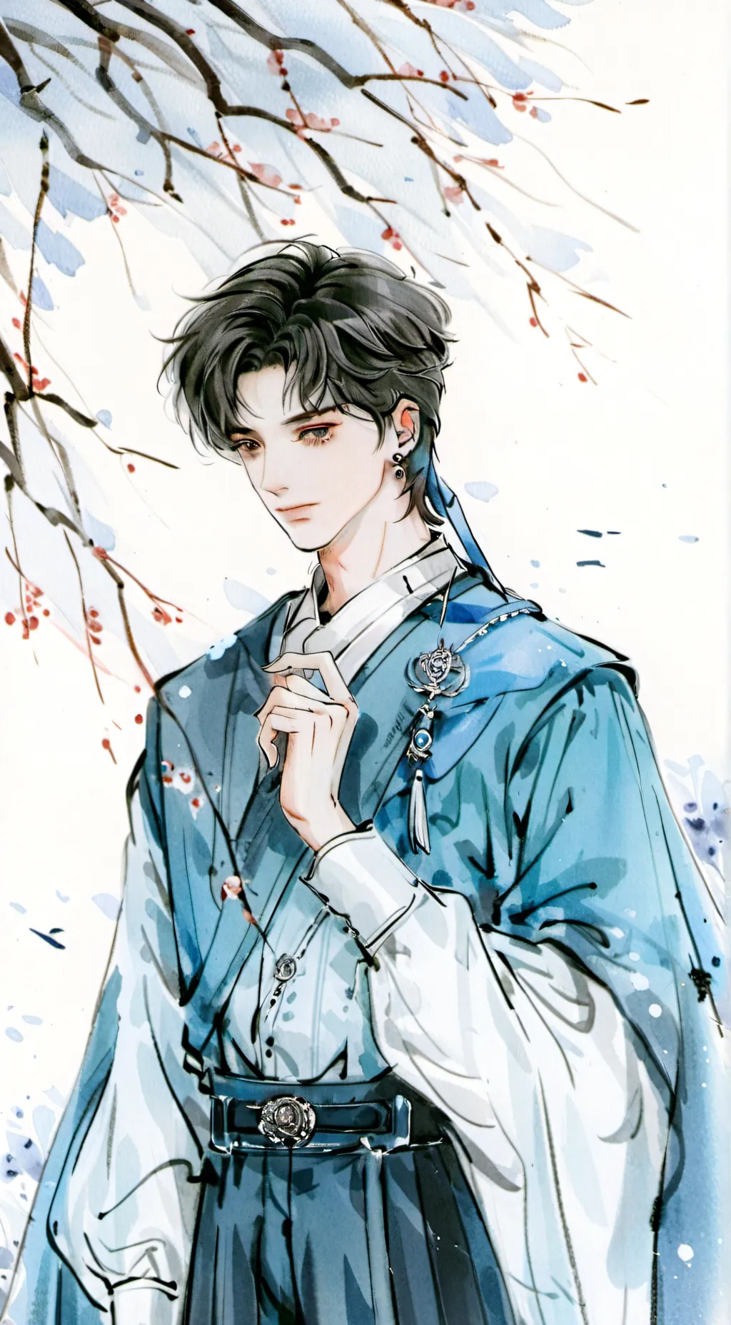 ai character: Boy background