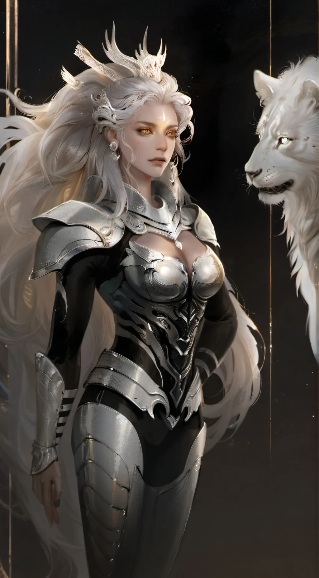 ai character: Lionet background