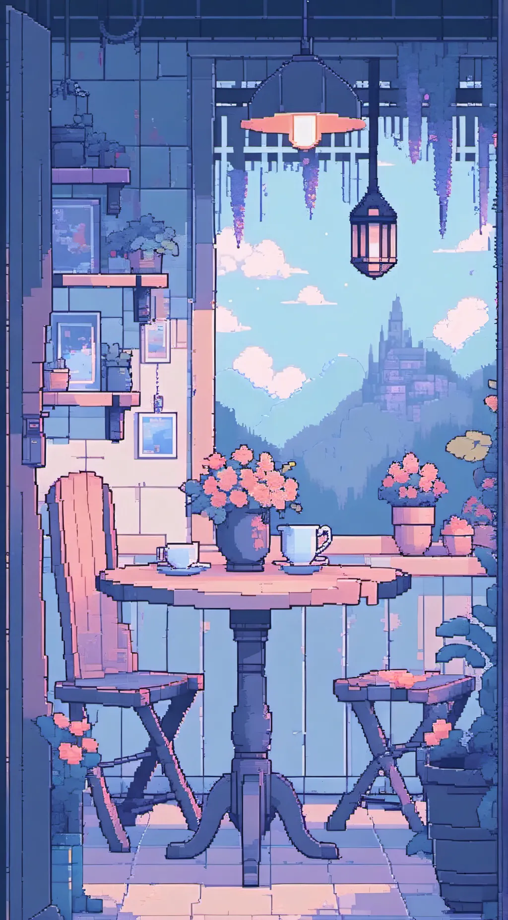 ai character: table background