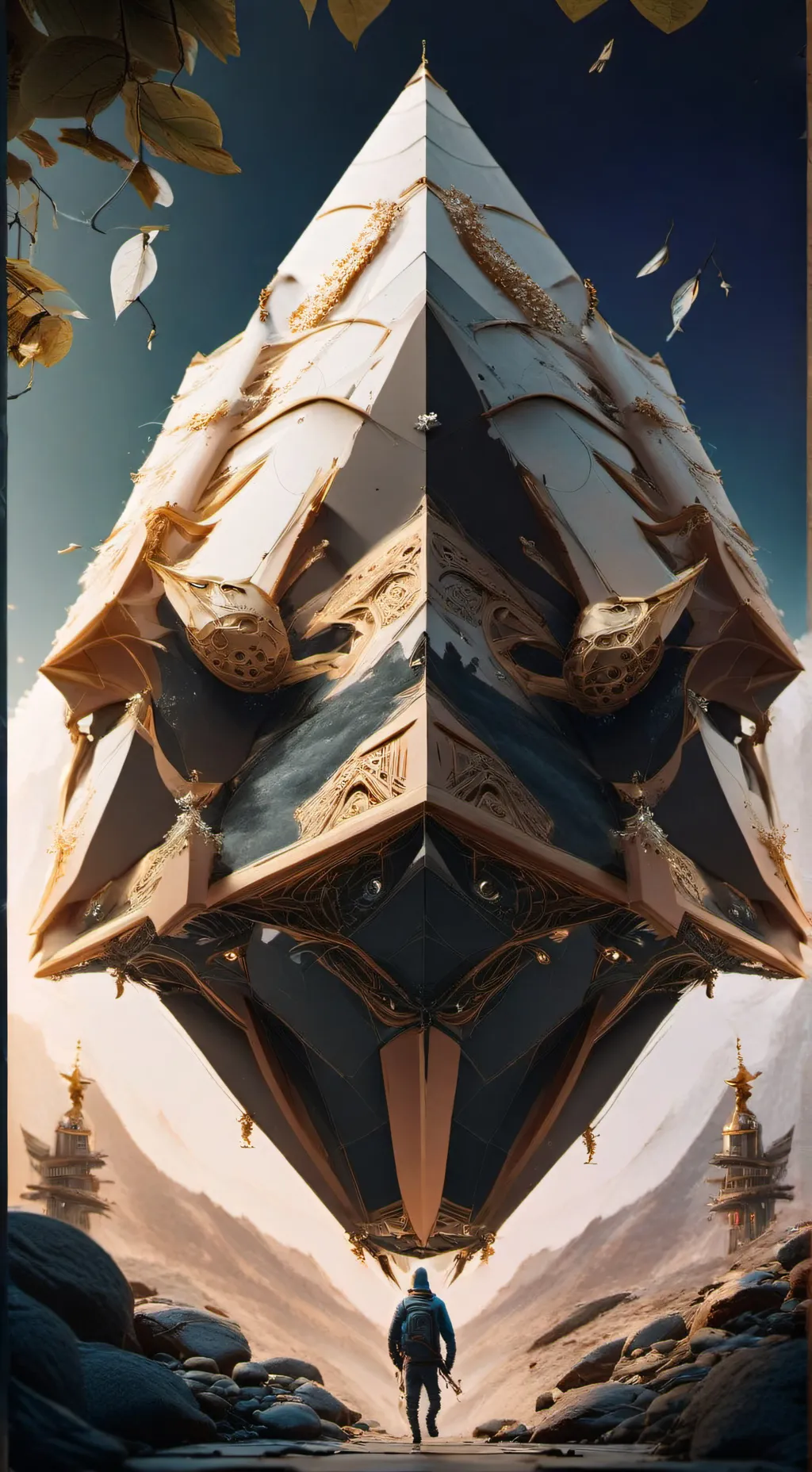 ai character: mha meets melanine background