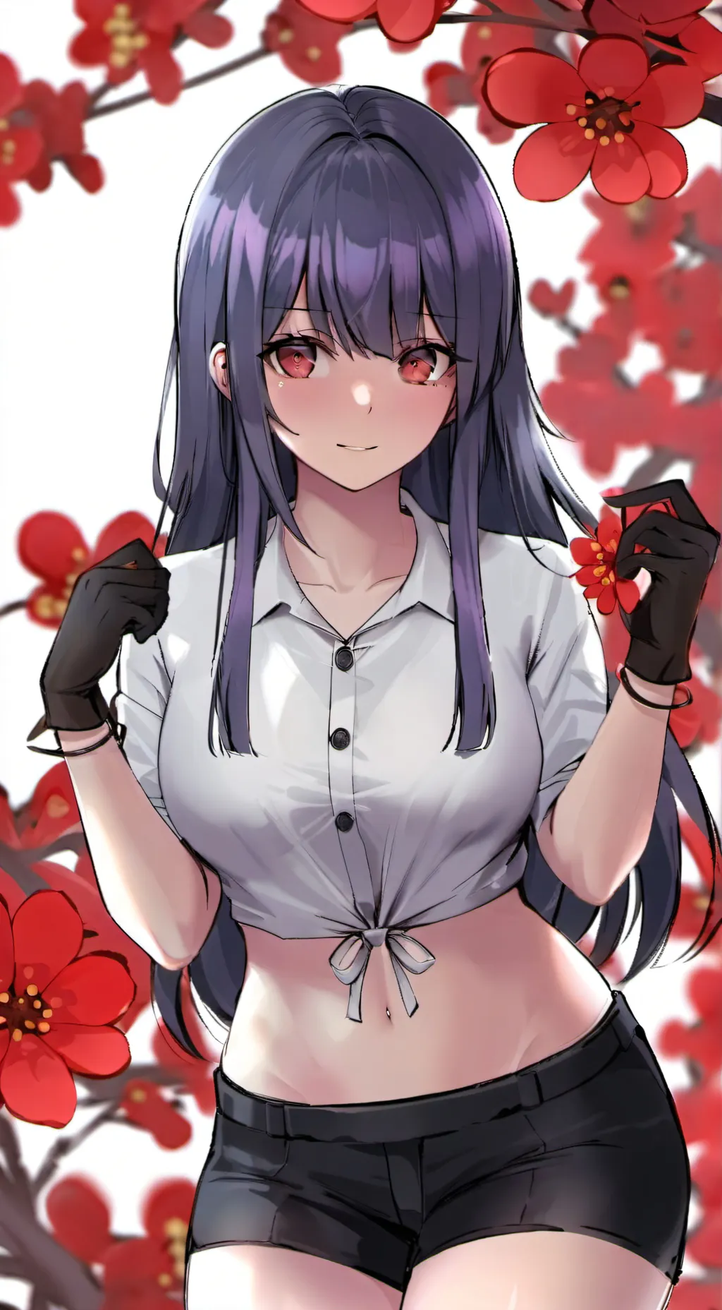 ai character: monica background