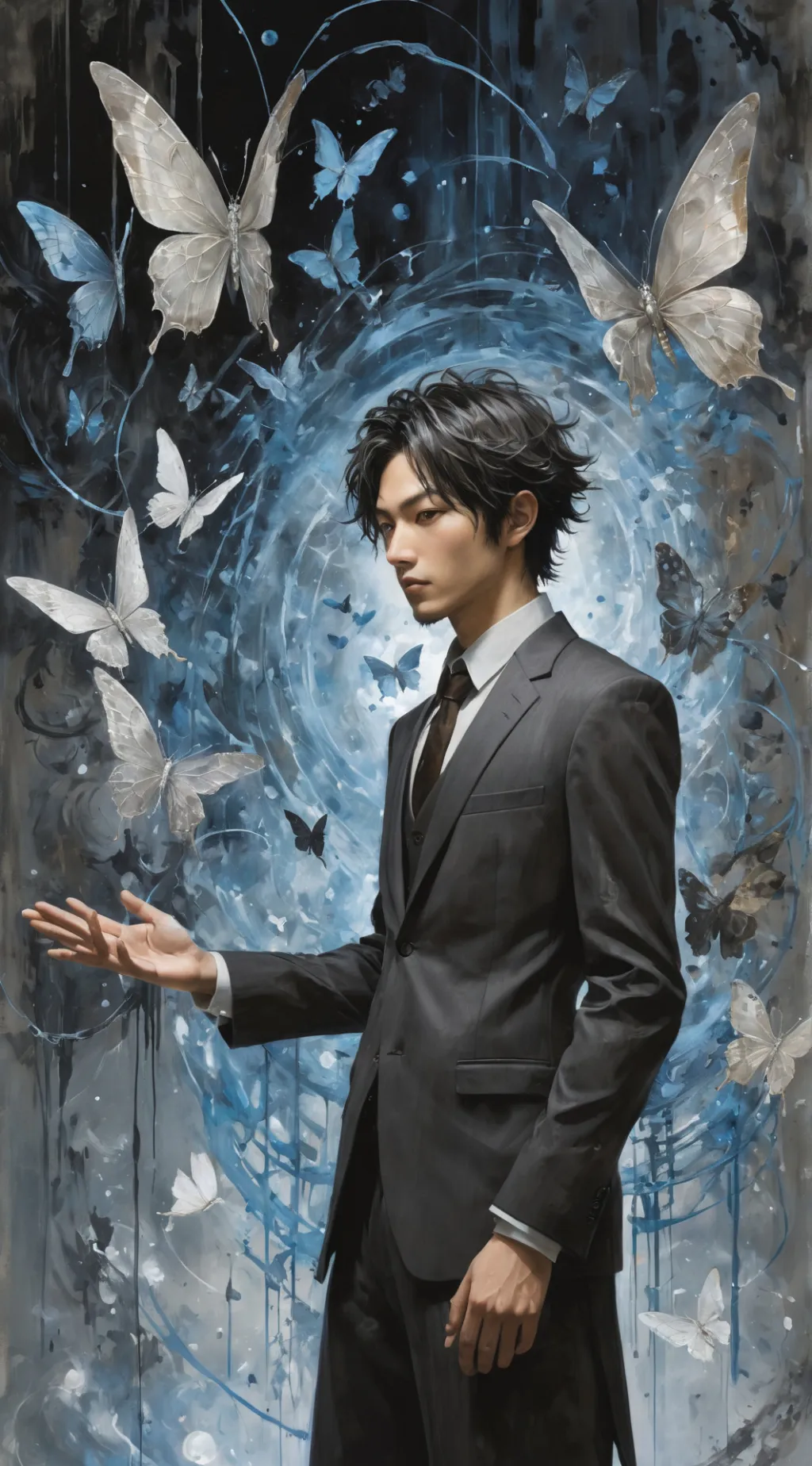 ai character: Adrian background