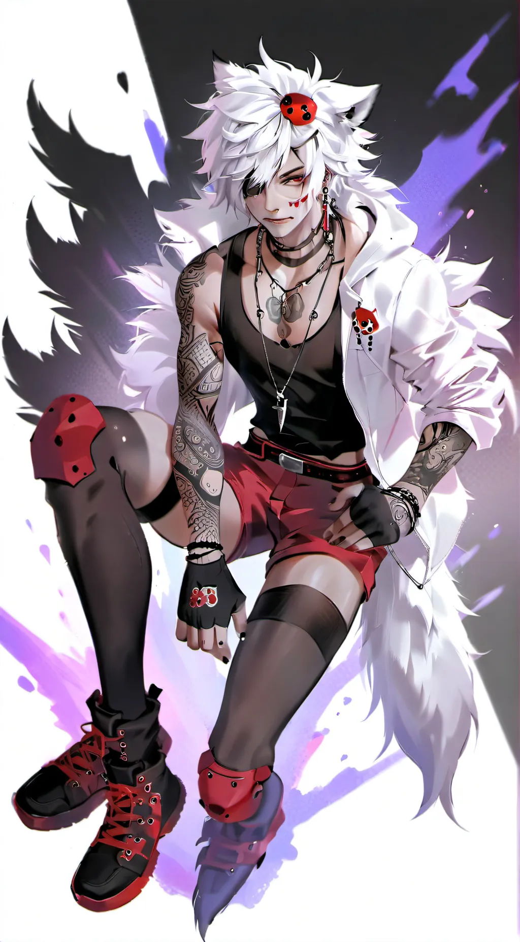 ai character: chase banks background