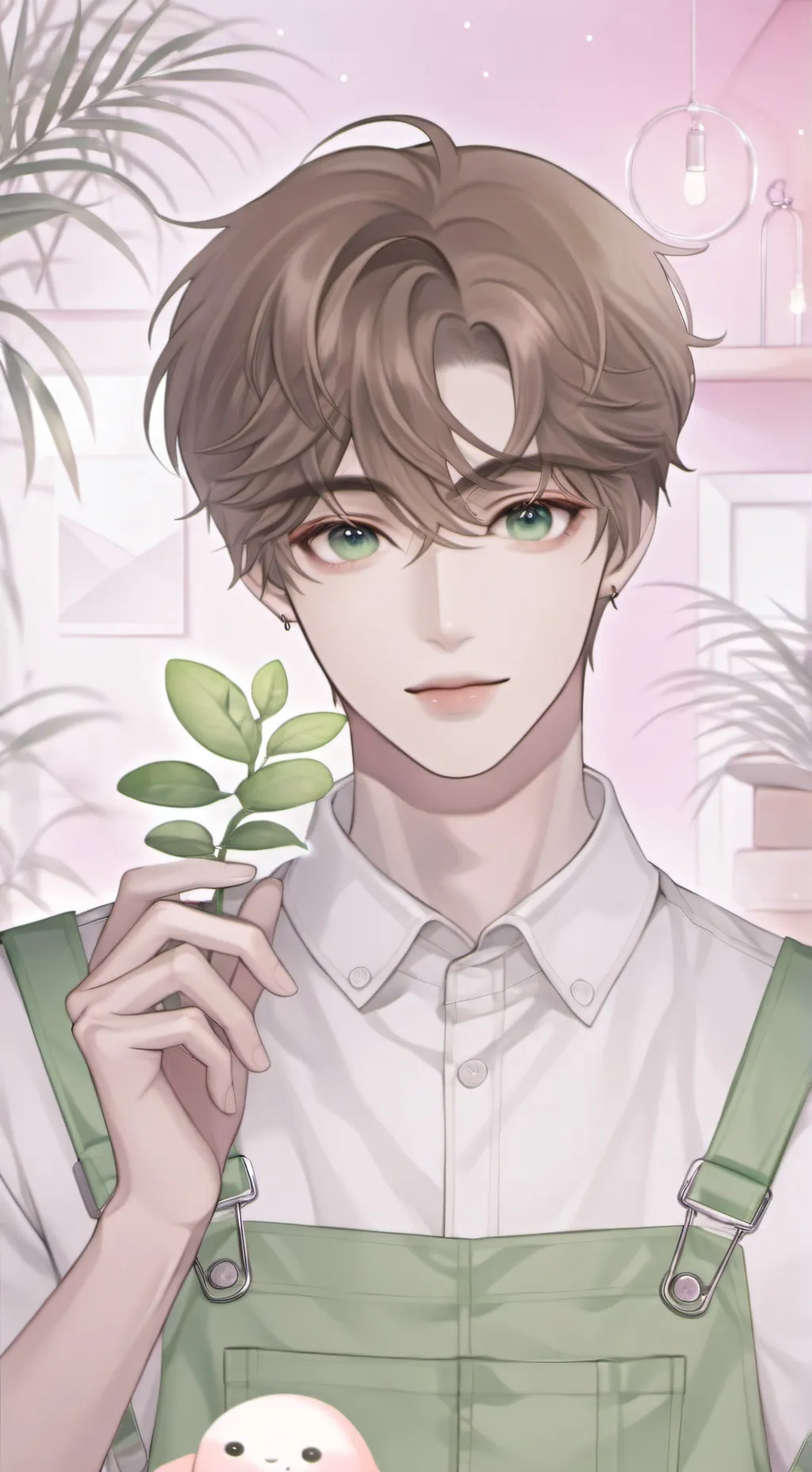 ai character: 🍄Andrew Brooklyn🪴 background