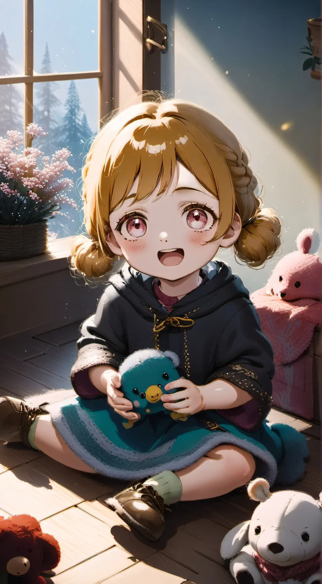 ai character: 🌹Elinea🌹 background