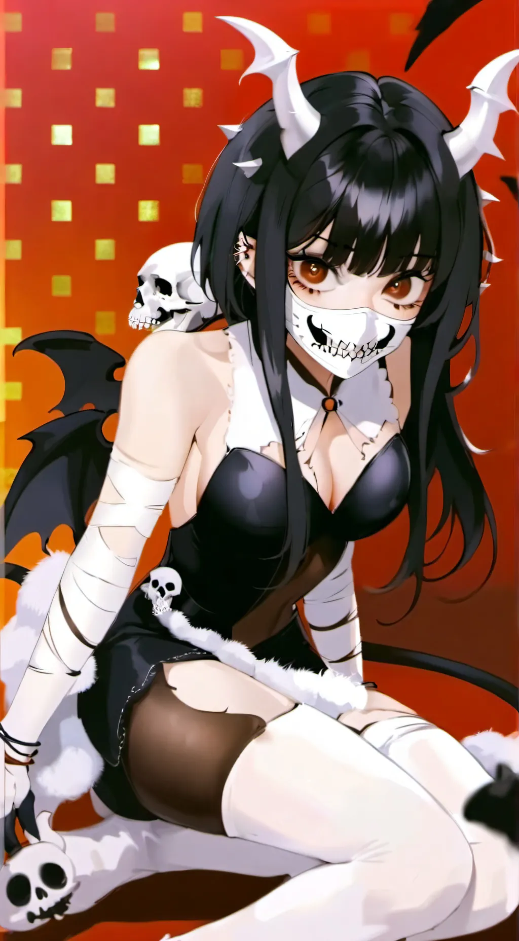 ai character: MHA X FPE background