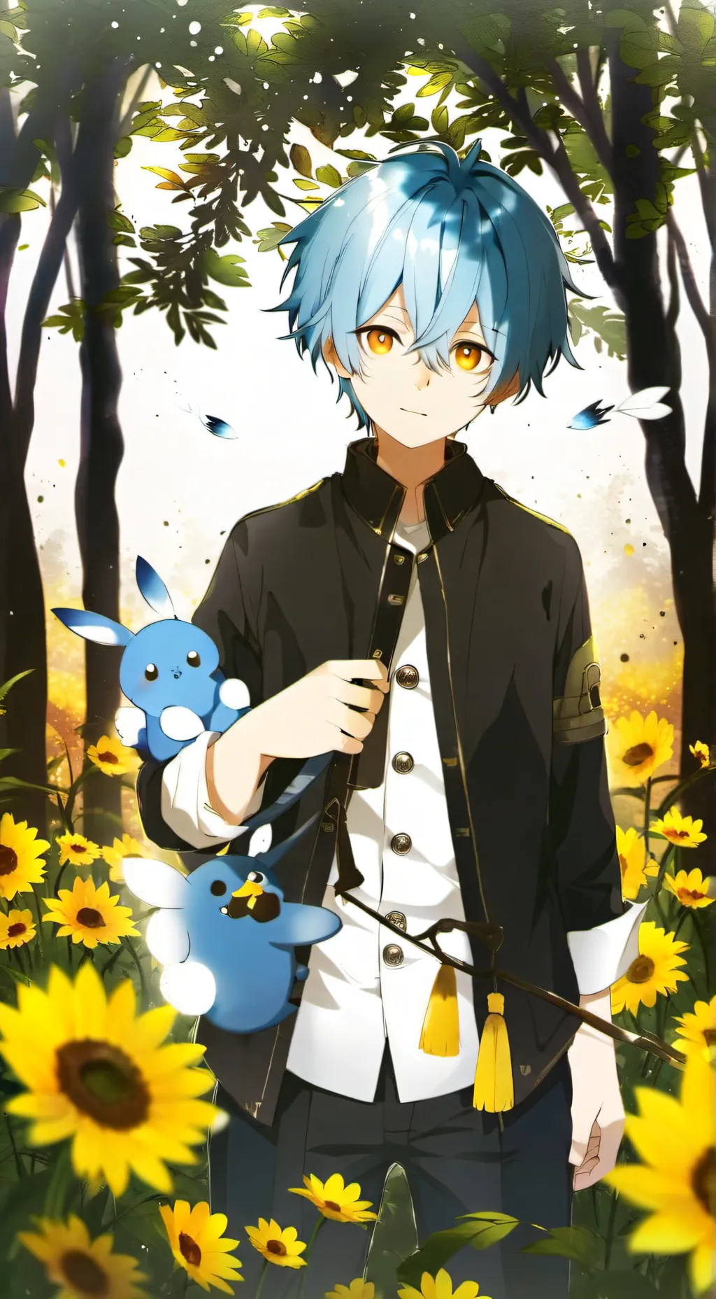 ai character: LOV x my OC 12 background