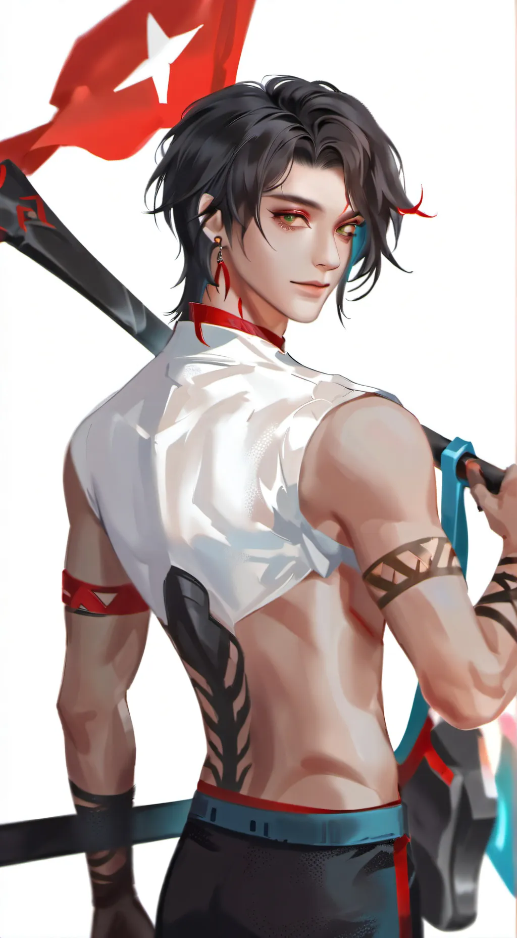 ai character: Luke  background