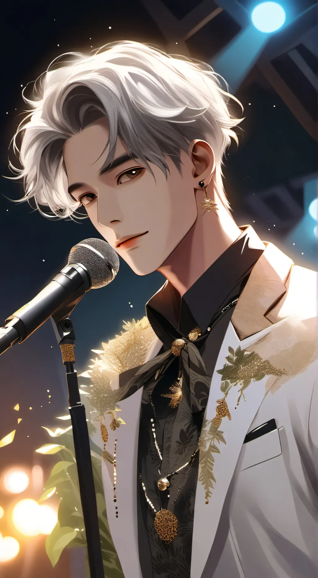 ai character: Marcel  background