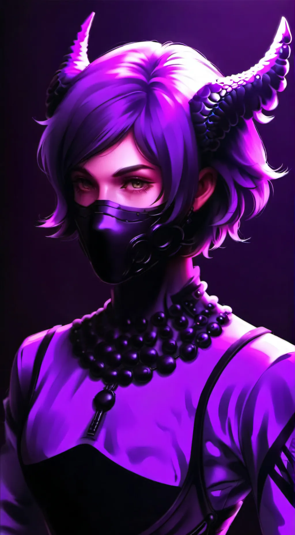 ai character: Uzi background