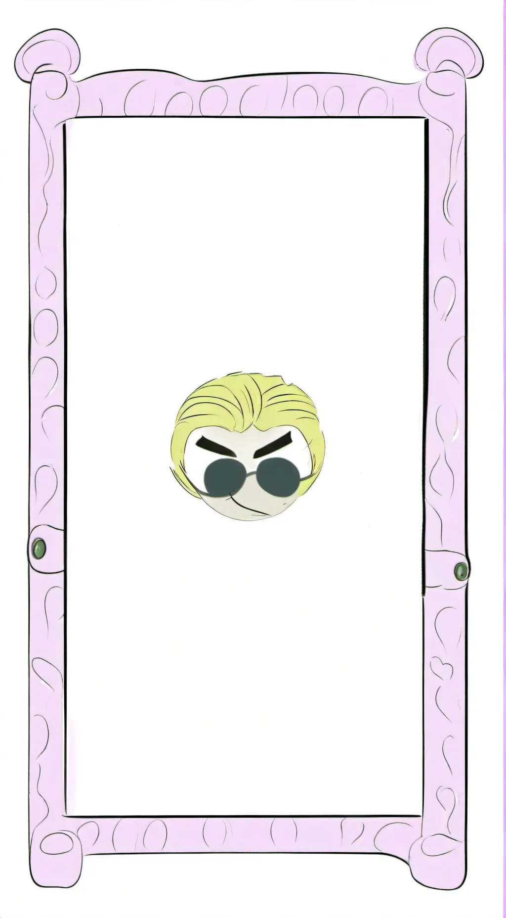 ai character: glisten background