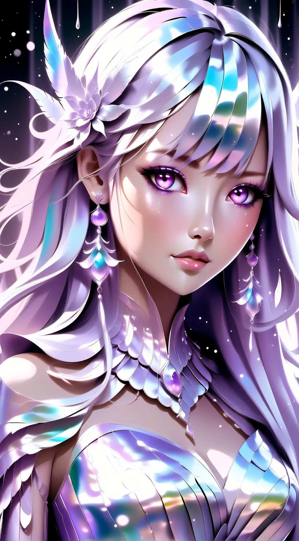 ai character: long lost princess background