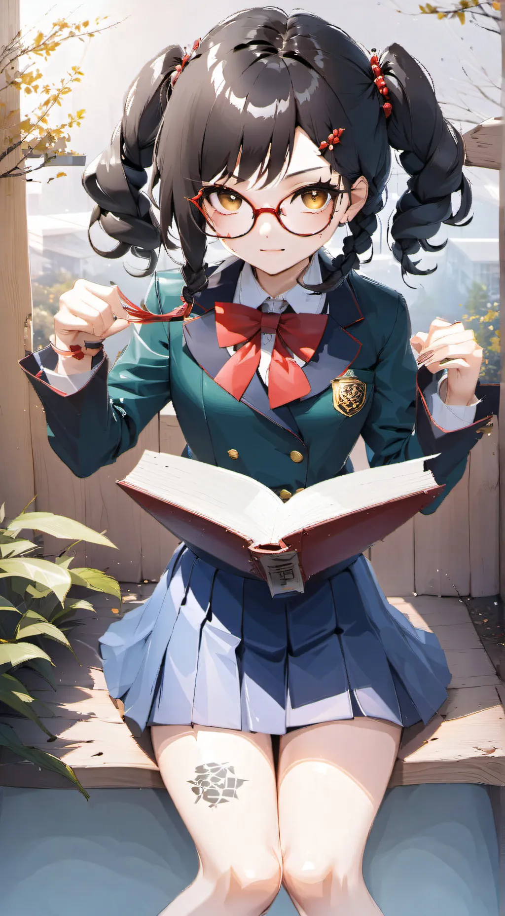 ai character: Luna Sparks background