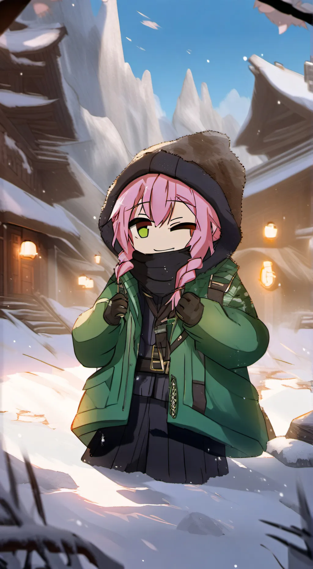 ai character: Sliblingxsquidgame background