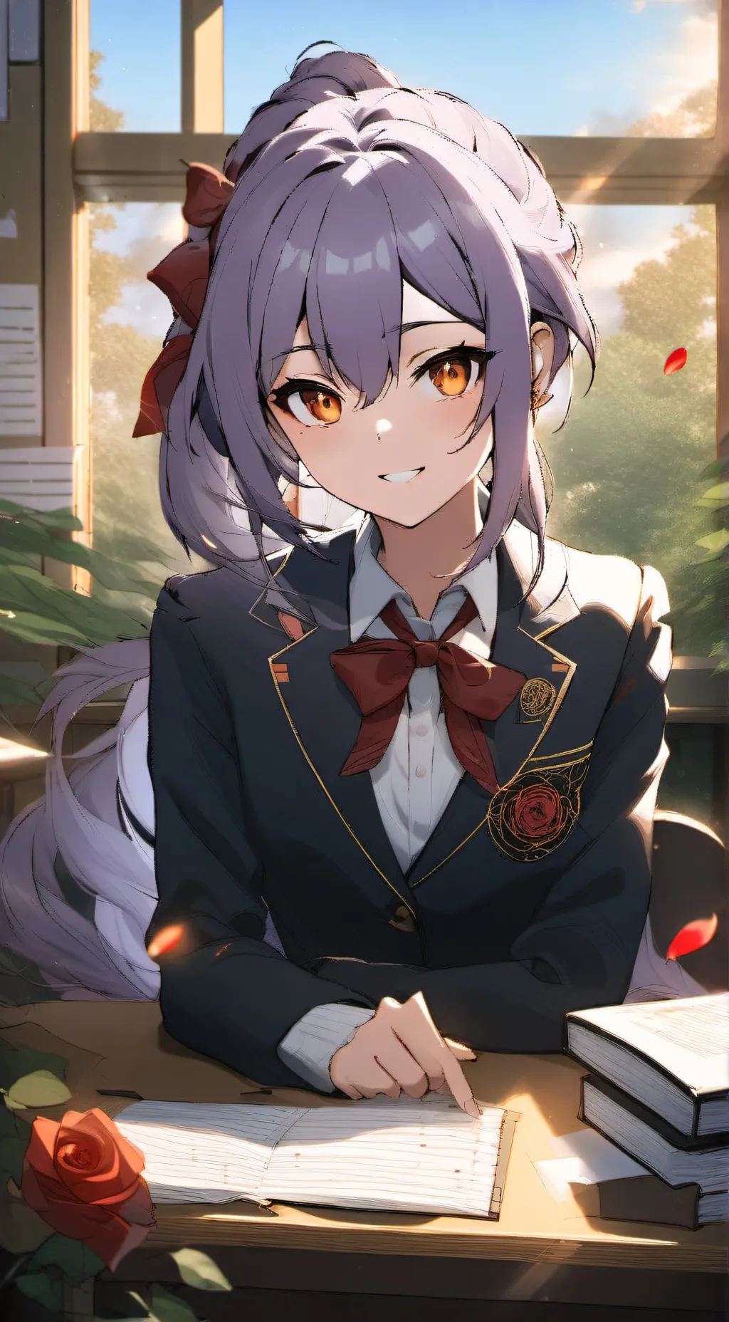 ai character: Mika background