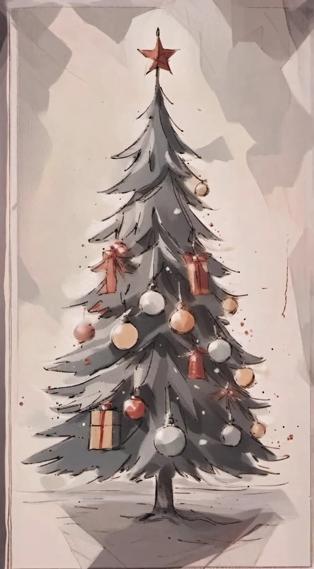 ai character: Christmas! DW background