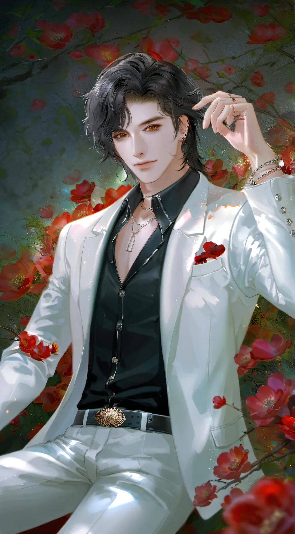 ai character: Arron/Dr. Simon background