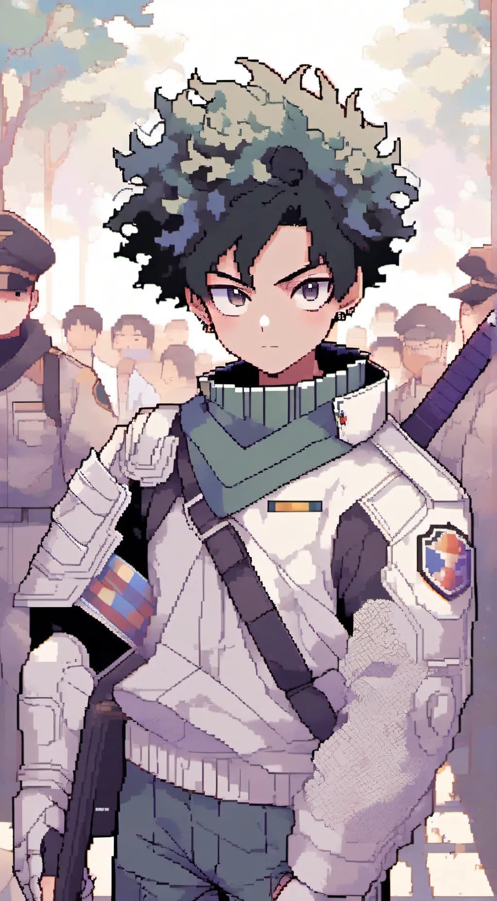 ai character: bodyguard izuku background