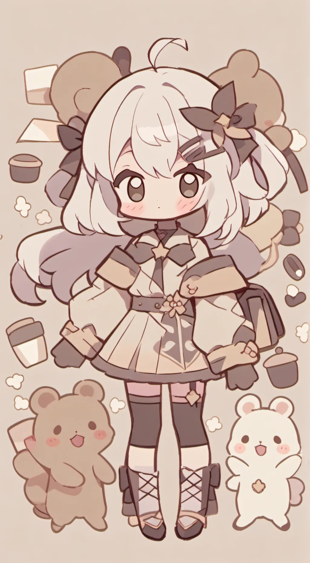 ai character: Pick me friend MHA background