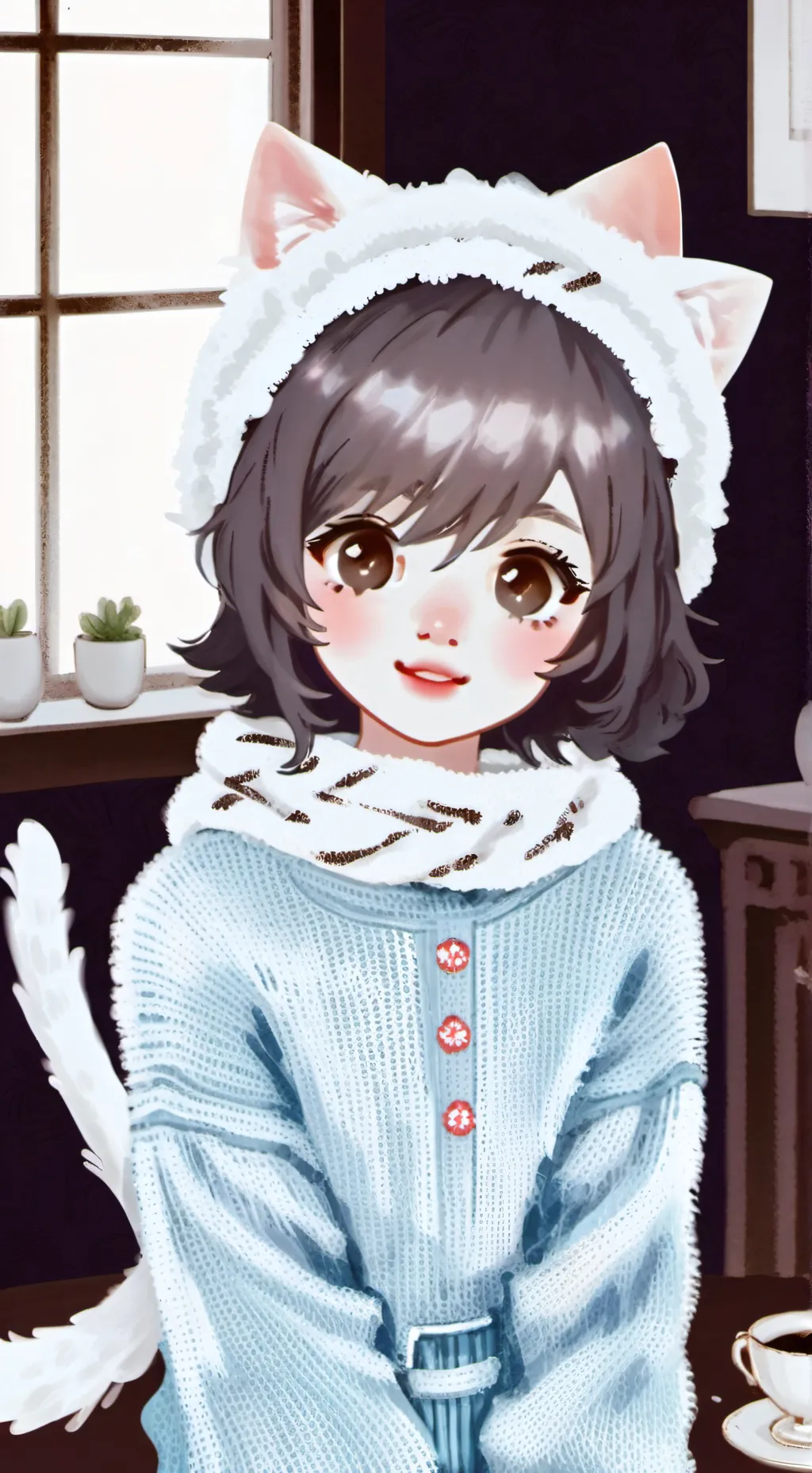 ai character: Whisker Cookie background