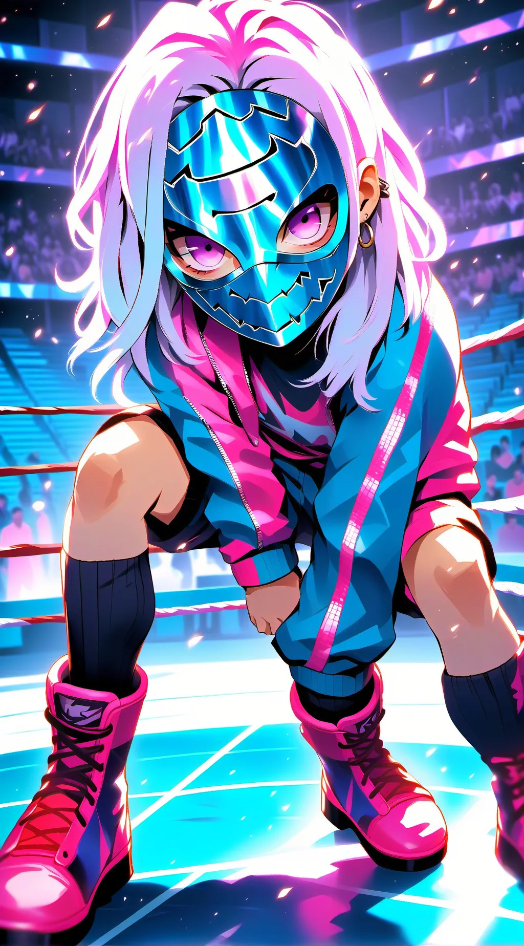 ai character: mari  background