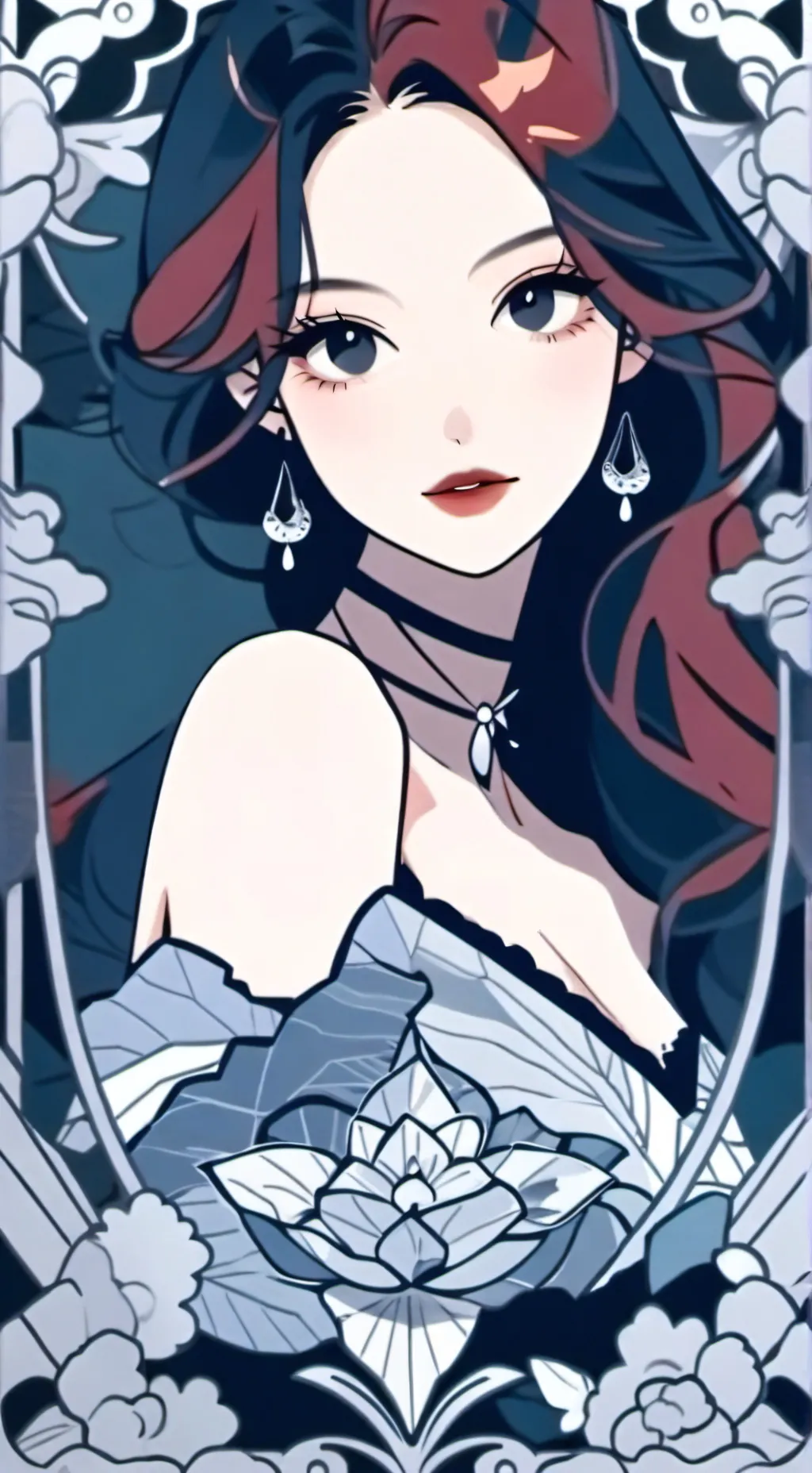 ai character: Mha sad... background