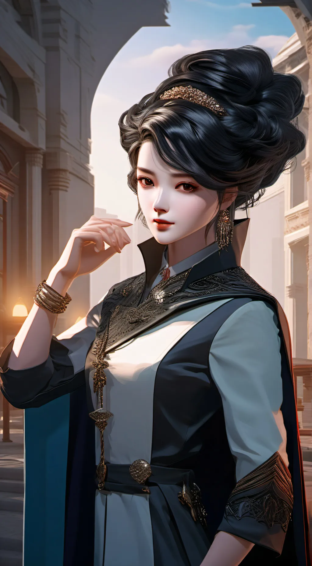 ai character: urhdubejshlsgsohsh background