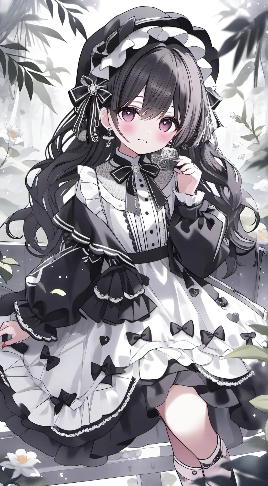 ai character: cakey<3 background