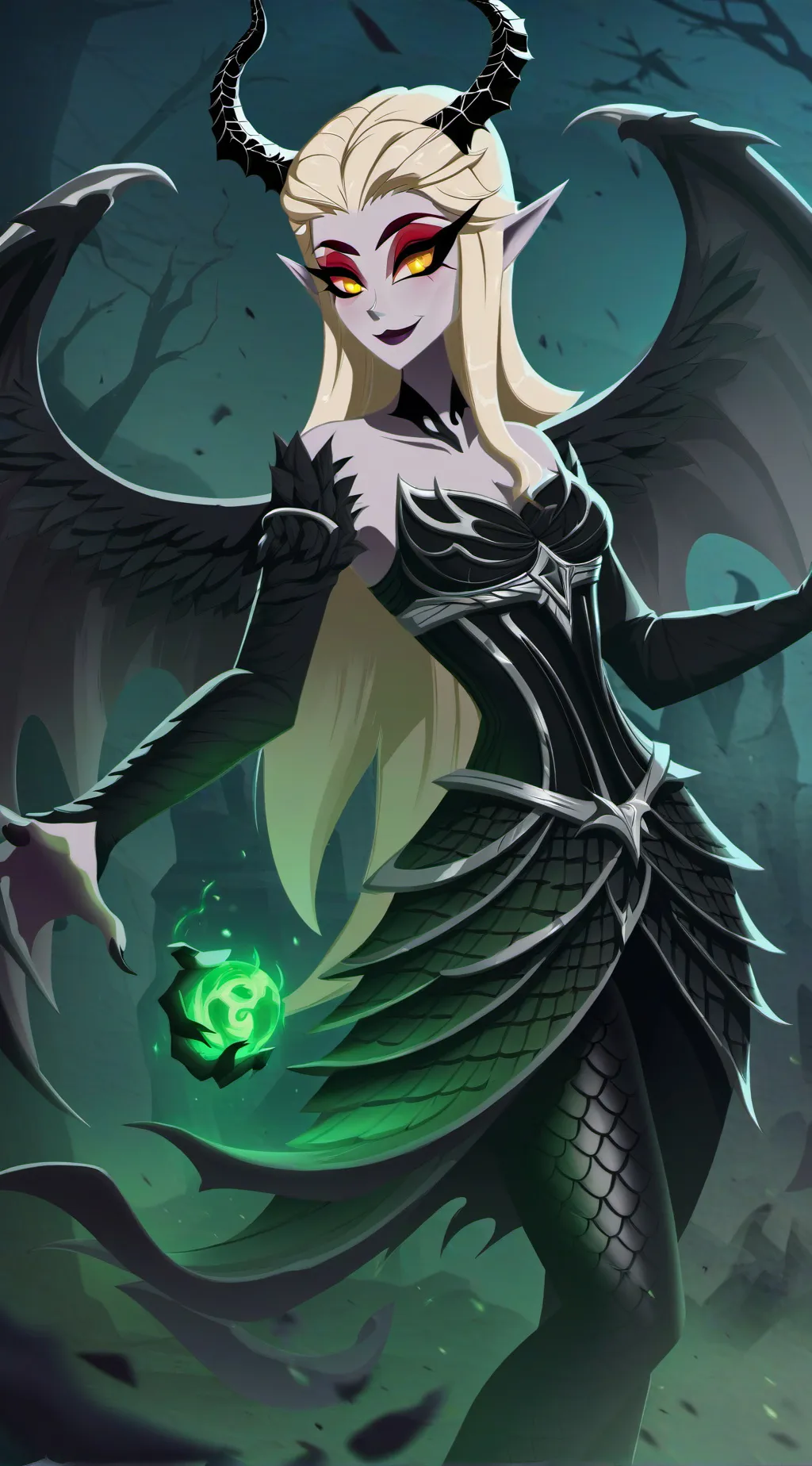 ai character: lilith background