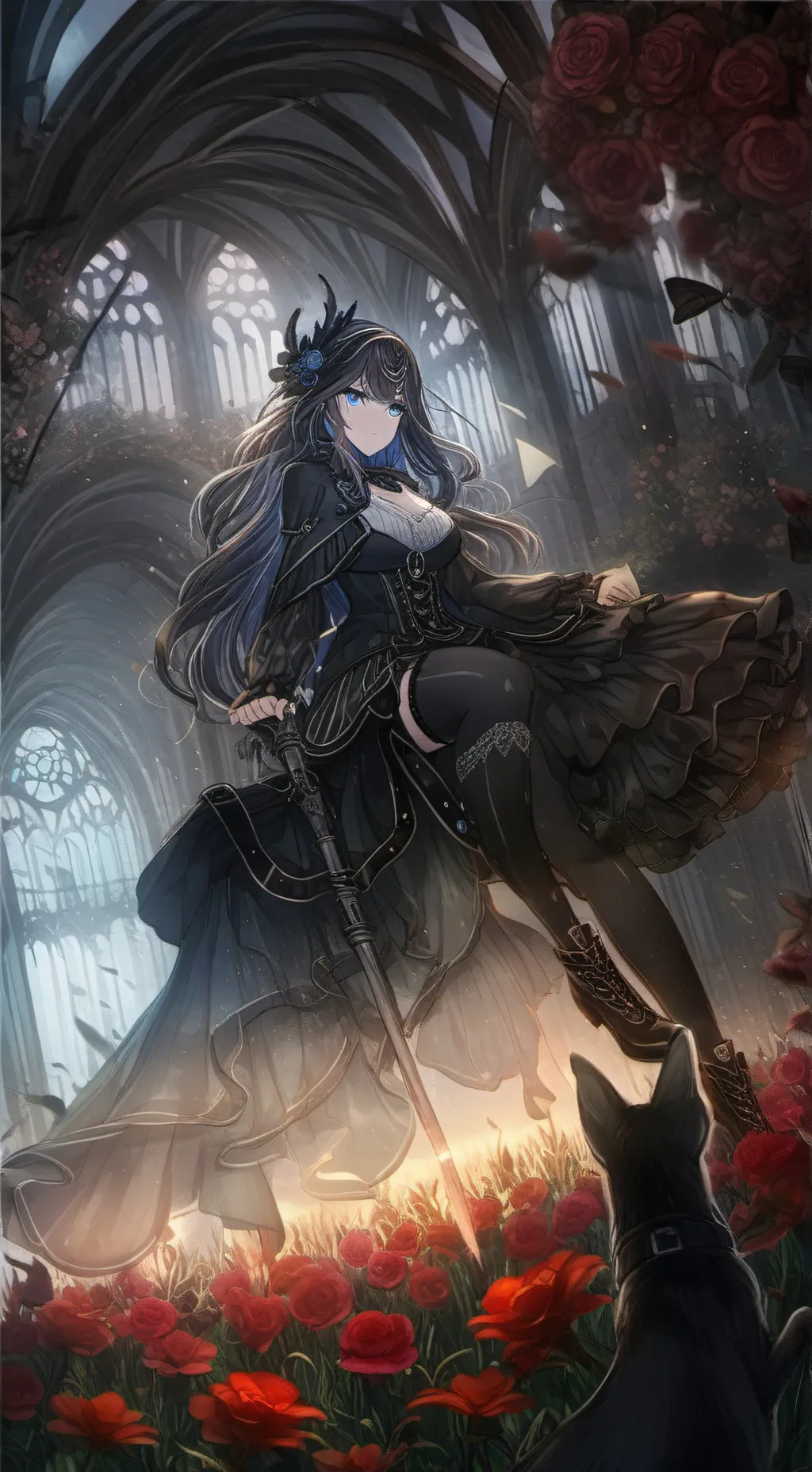 ai character: bsd  background