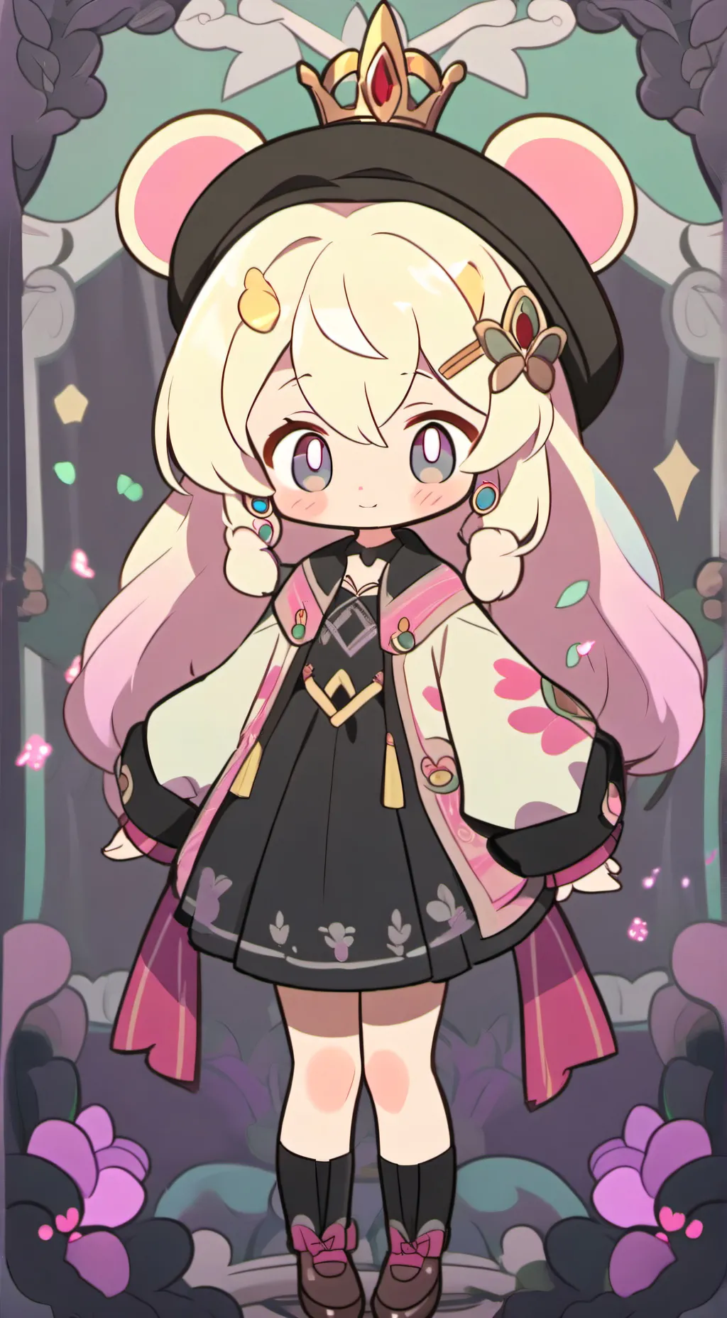 ai character: niña para matar background