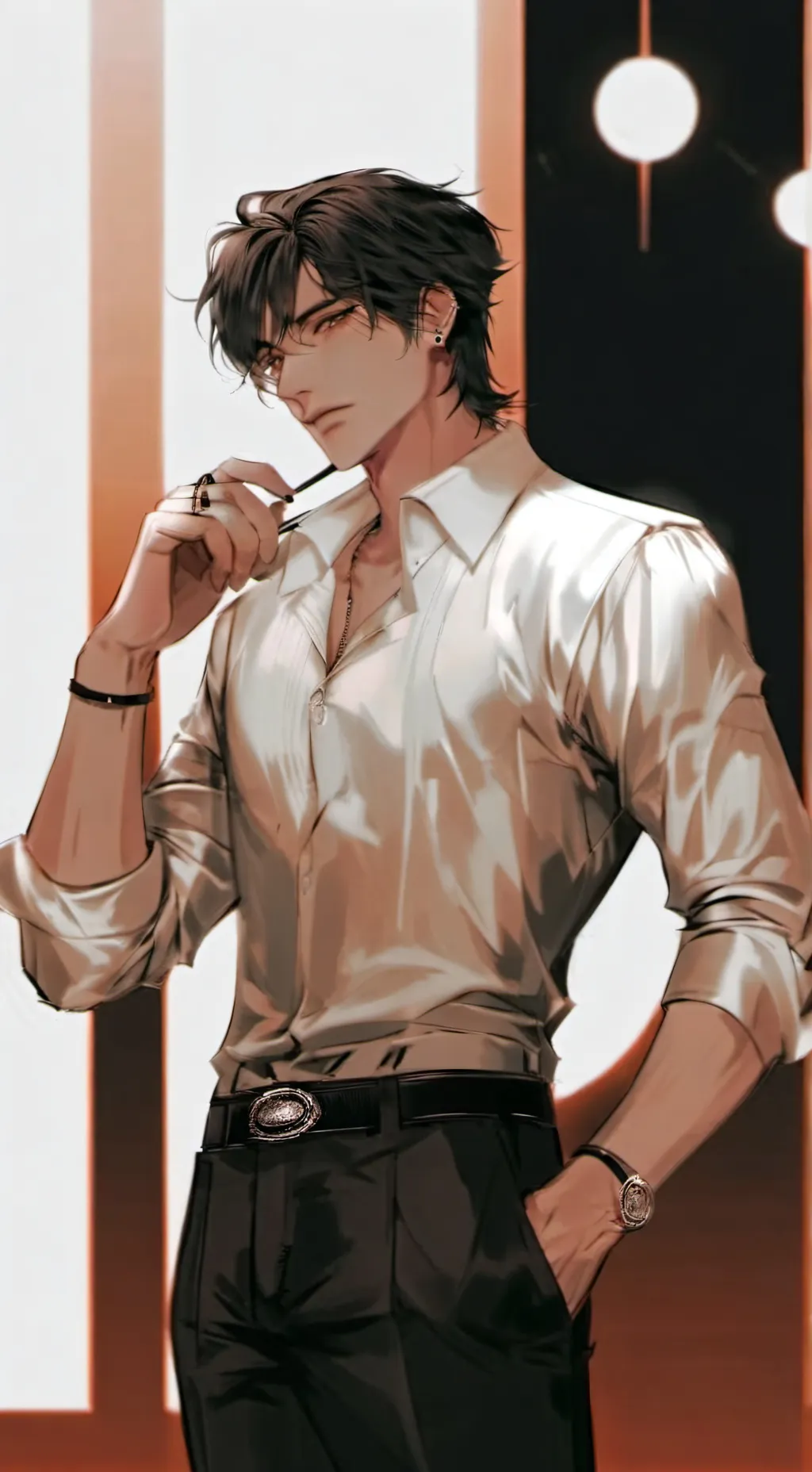 ai character: Noah Blackstone  background