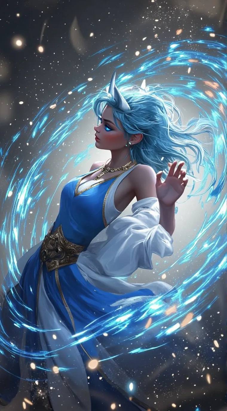 ai character: Sedna(My new OC)  background