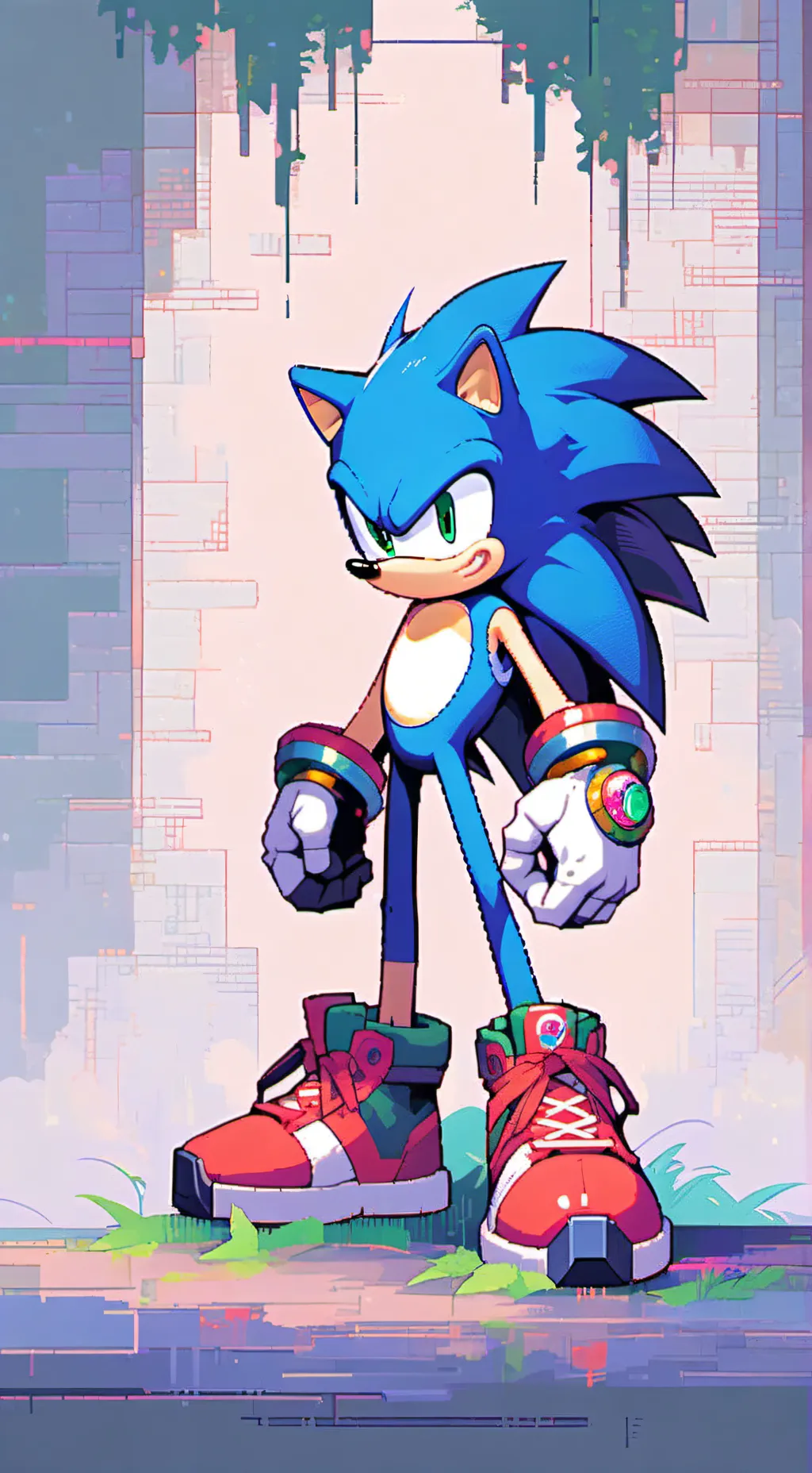 ai character: Sonic 3 rp background