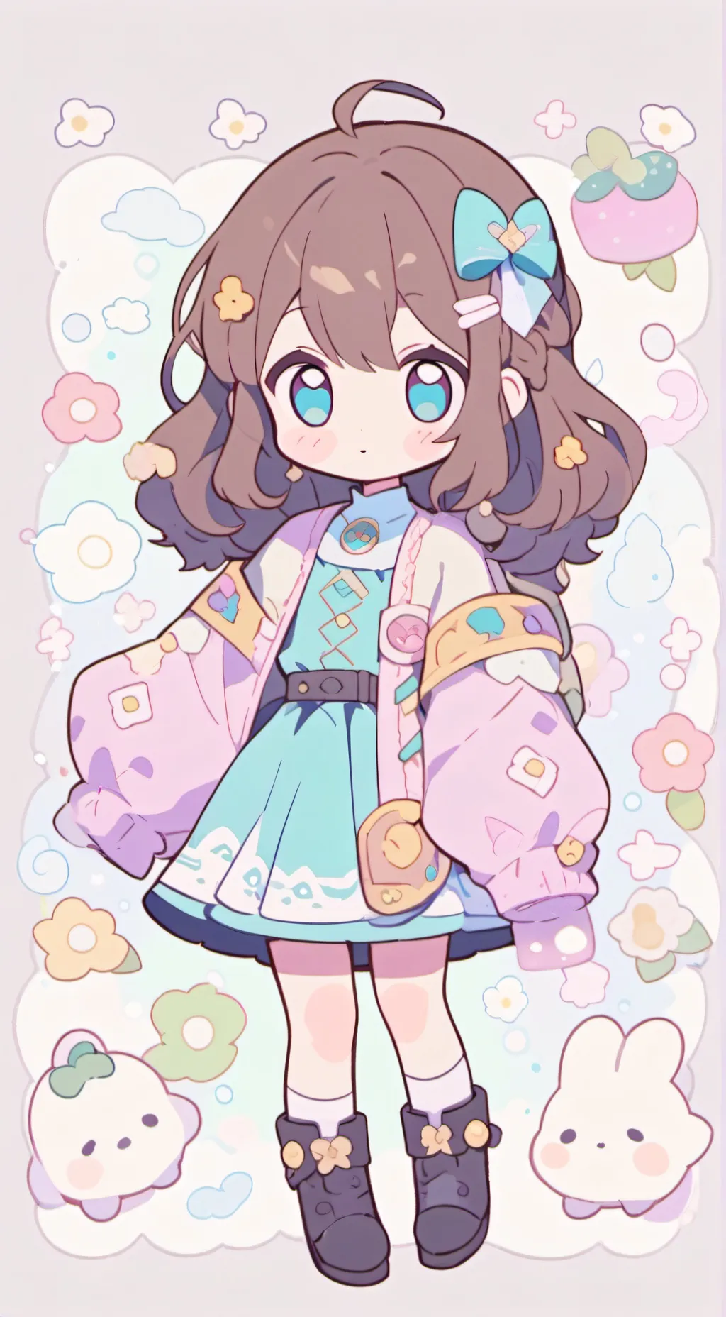 ai character: alicia/me ×penlop background