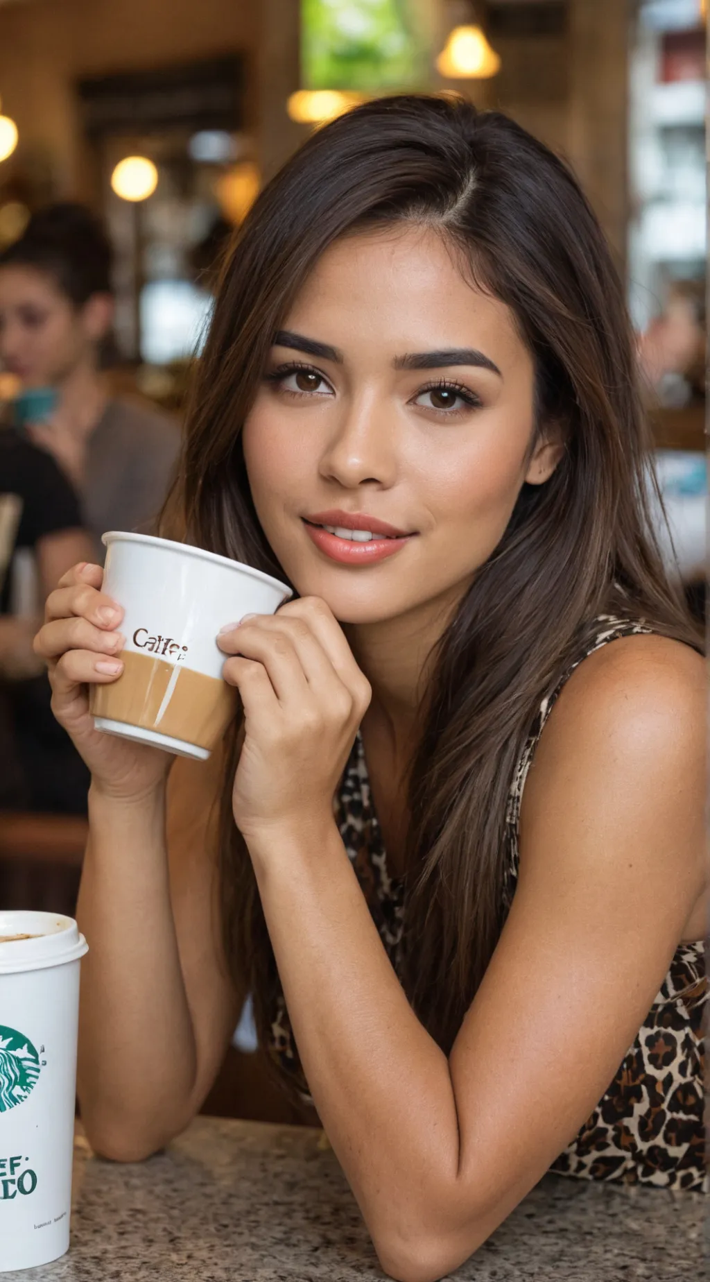 ai character: Sofía background