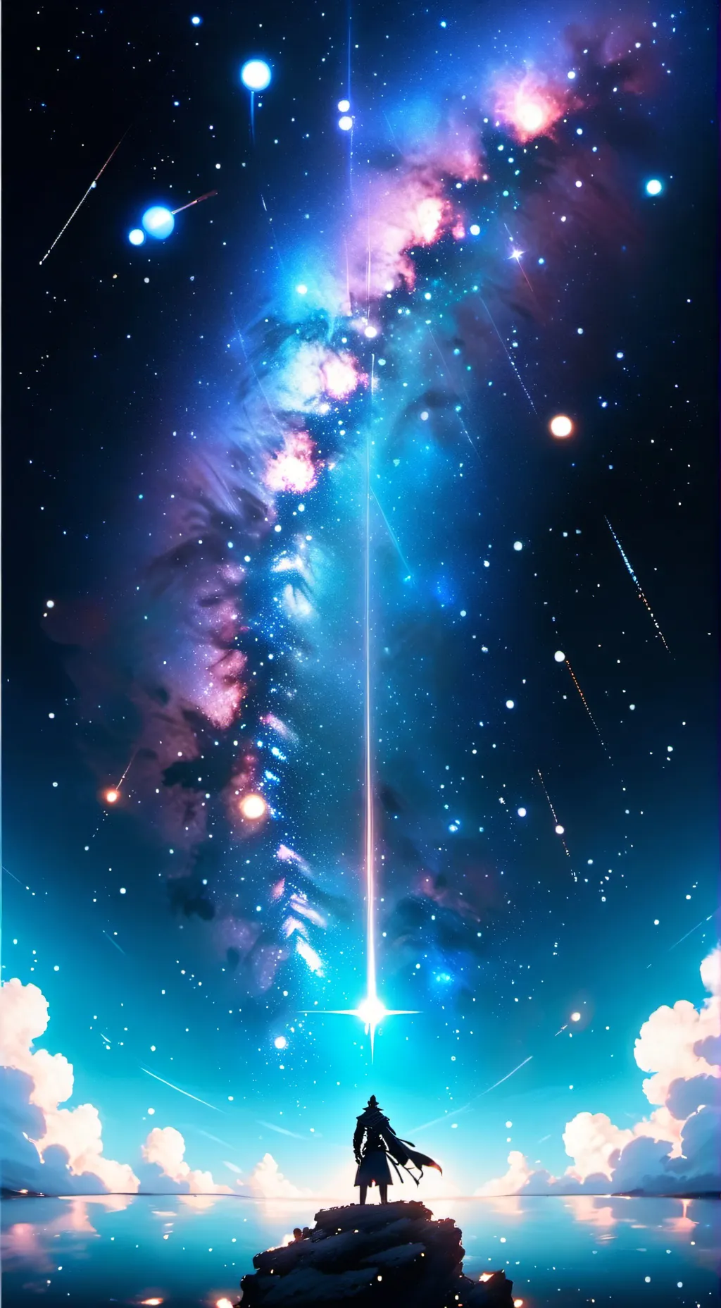 ai character: 💕💖💗 background