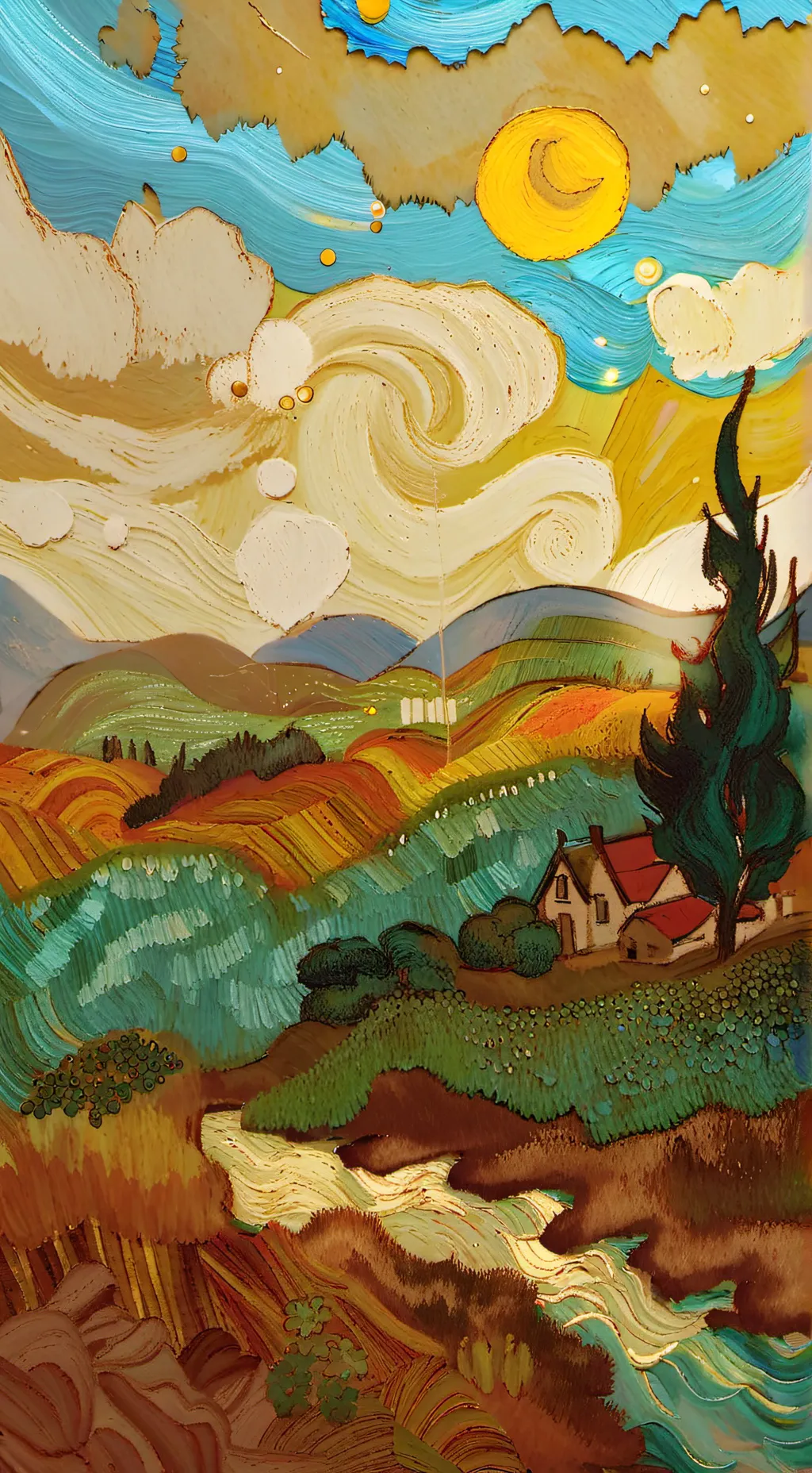 ai character: Elmo background