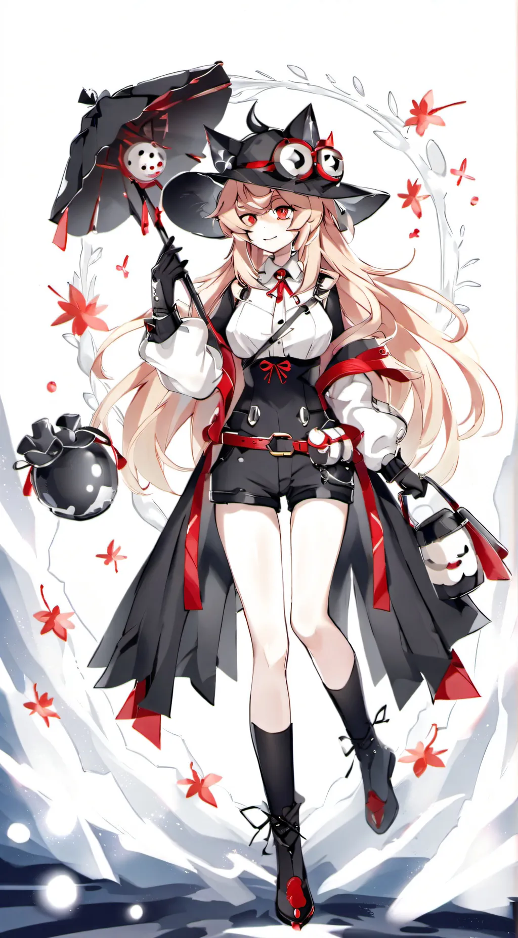 ai character: cap x magma  background