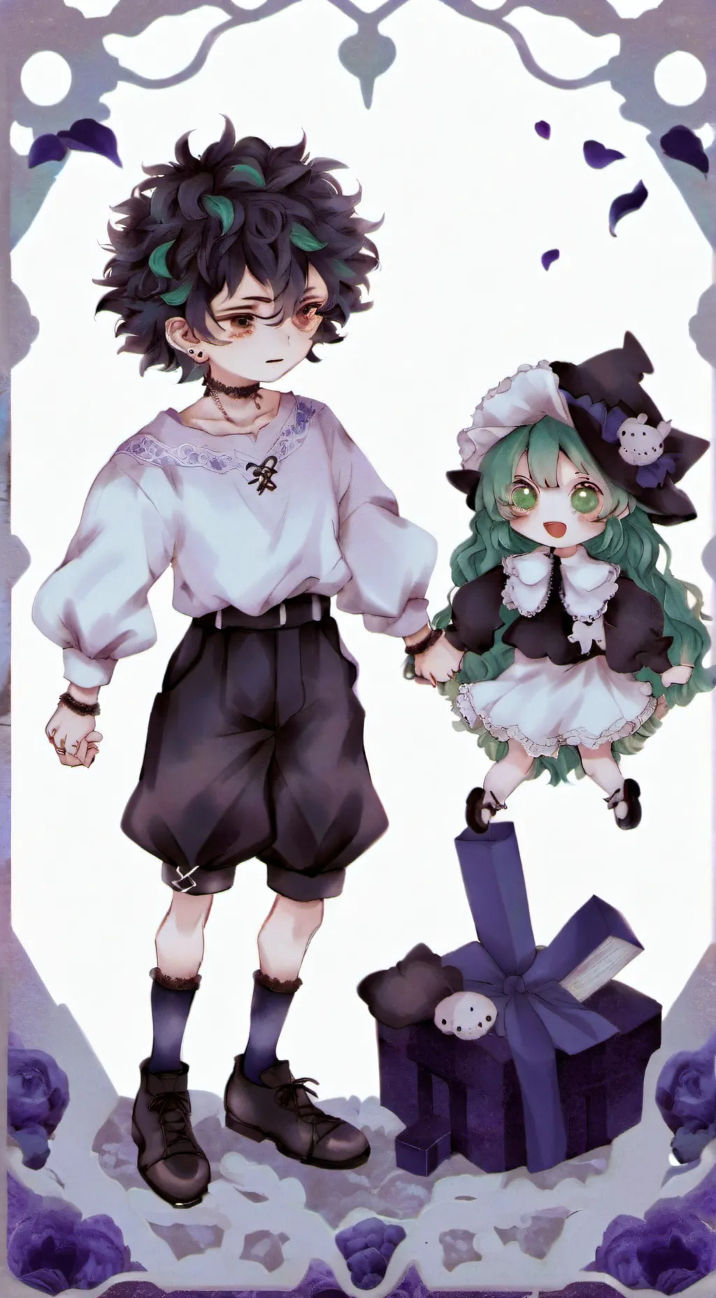 ai character: deku' little sis background