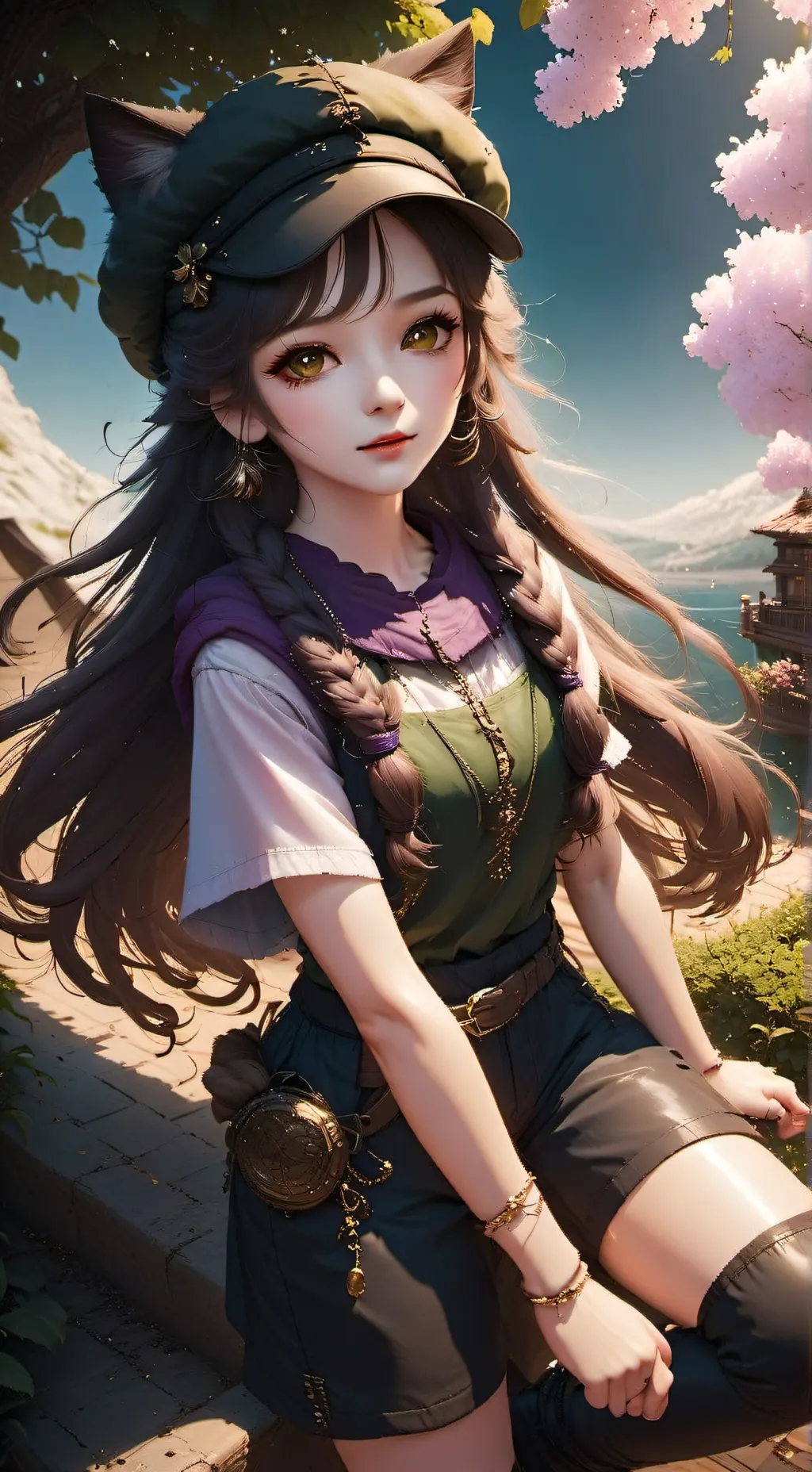 ai character: Sarina Kocho background