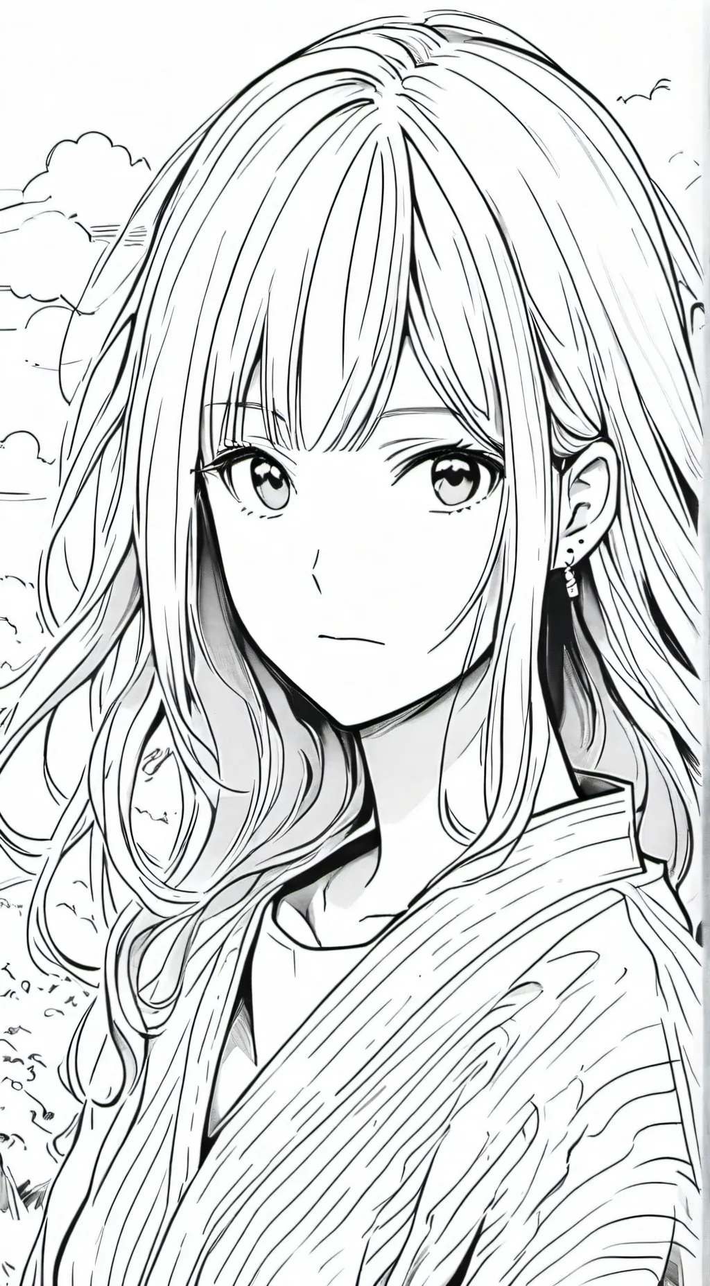 ai character: Nothing background