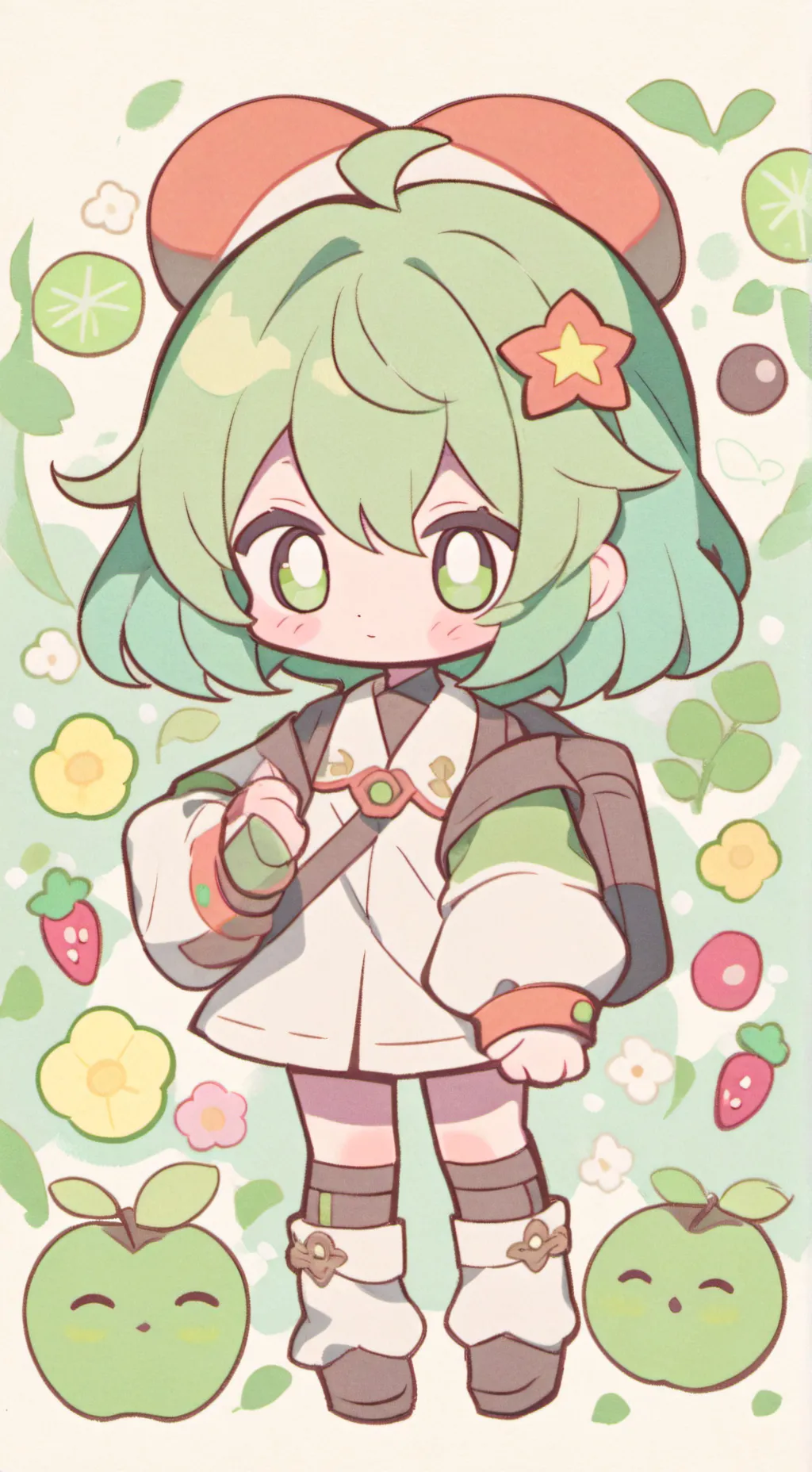 ai character: Bakugo  background