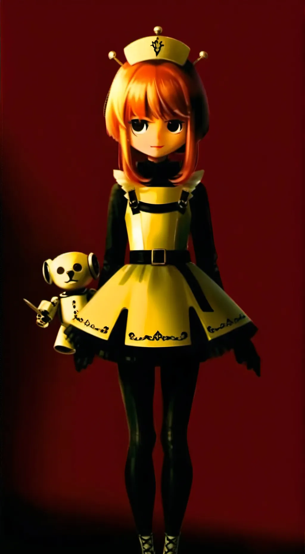 ai character: picture doll background