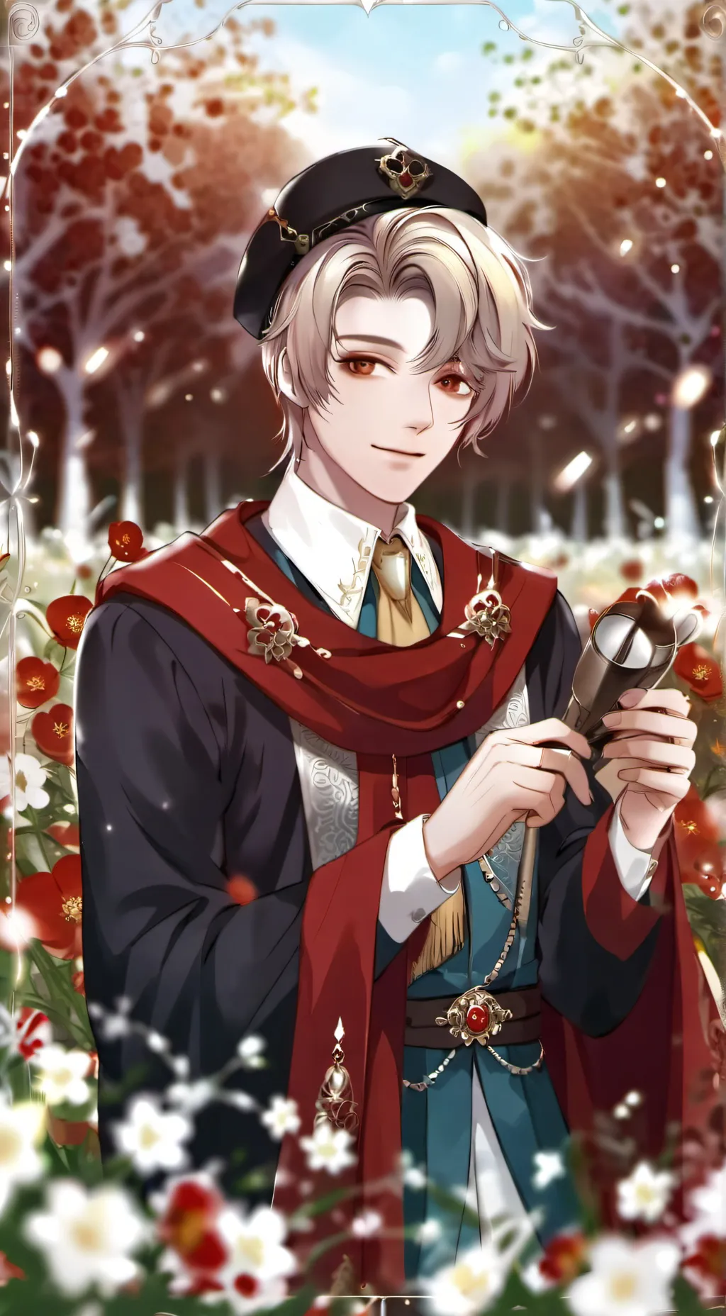 ai character: Малфой background